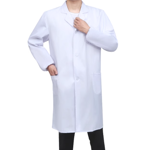 長袖長版實驗衣