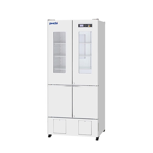 編號:MPR-N450FH (326L/136L)
●2~14/-20~-30°C,110-120V/60Hz
●變頻壓縮機搭配環保冷媒，較傳統機型省電
●上冷藏下冷凍二合一設計，個別獨立系統，可分別上鎖
●相較之前型號(MPR-414F)，冷凍容量大幅提昇
●新型OLED面板設計，小數點一位，數位顯示
●面板可用密碼上鎖，避免設定被更改
●USB接口可傳輸冰箱運行數據至PC